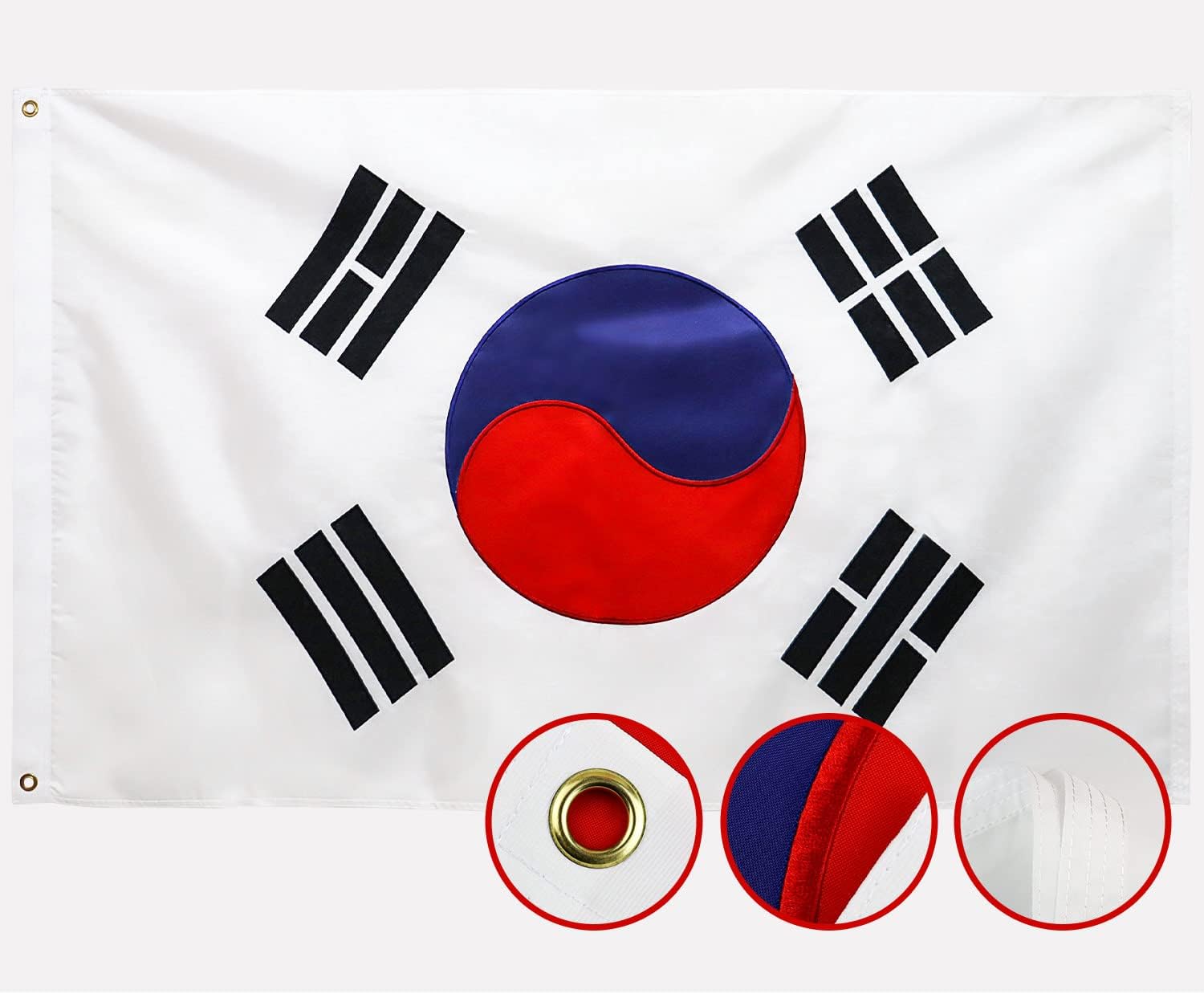 乐陵韩国国旗 3x5ft